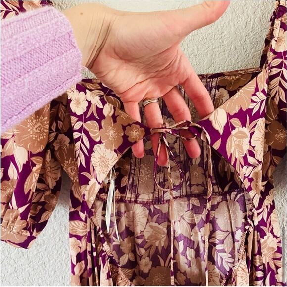 Anthropologie Favorite Daughter The Mirka Dress | Organic Cotton | 12 | NWT - Picture 13 of 16